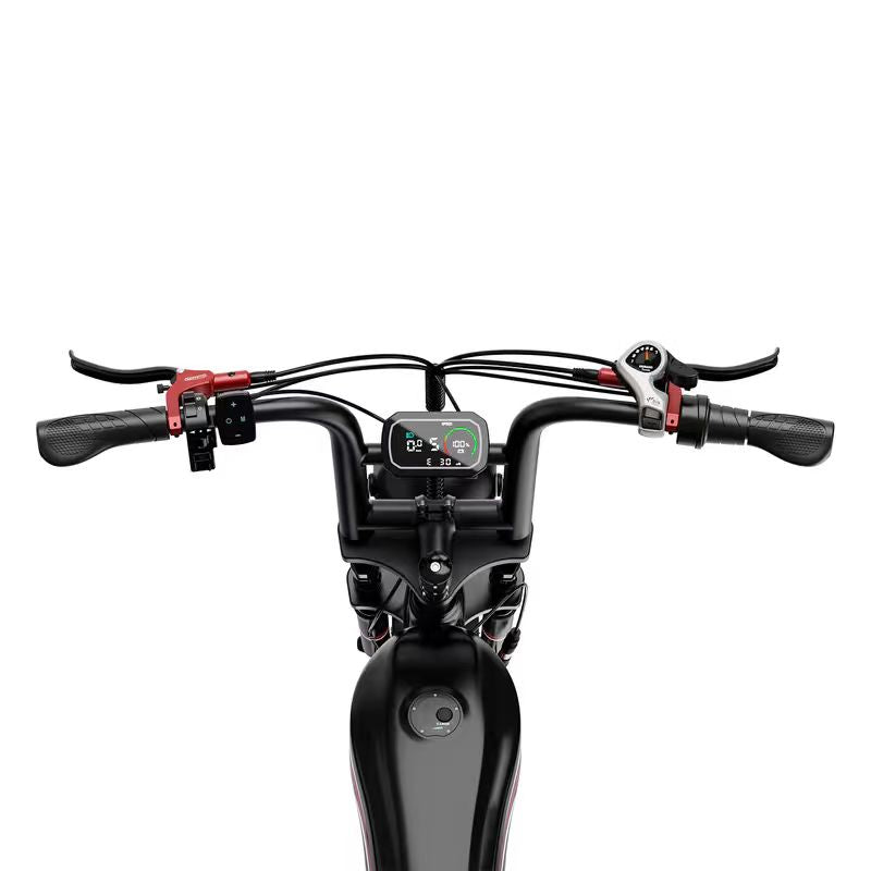 2000W Dual Motor Electric Bike - 140-Mile Range, 20" Fat Tire eBike, Hydraulic Brakes
