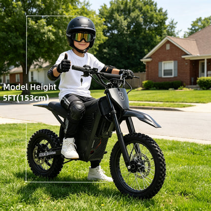 SYX MOTO ARC 3000W Electric Dirt Bike Off Road | 48V Mid-Drive Pro Trail Bike - SYX MOTO