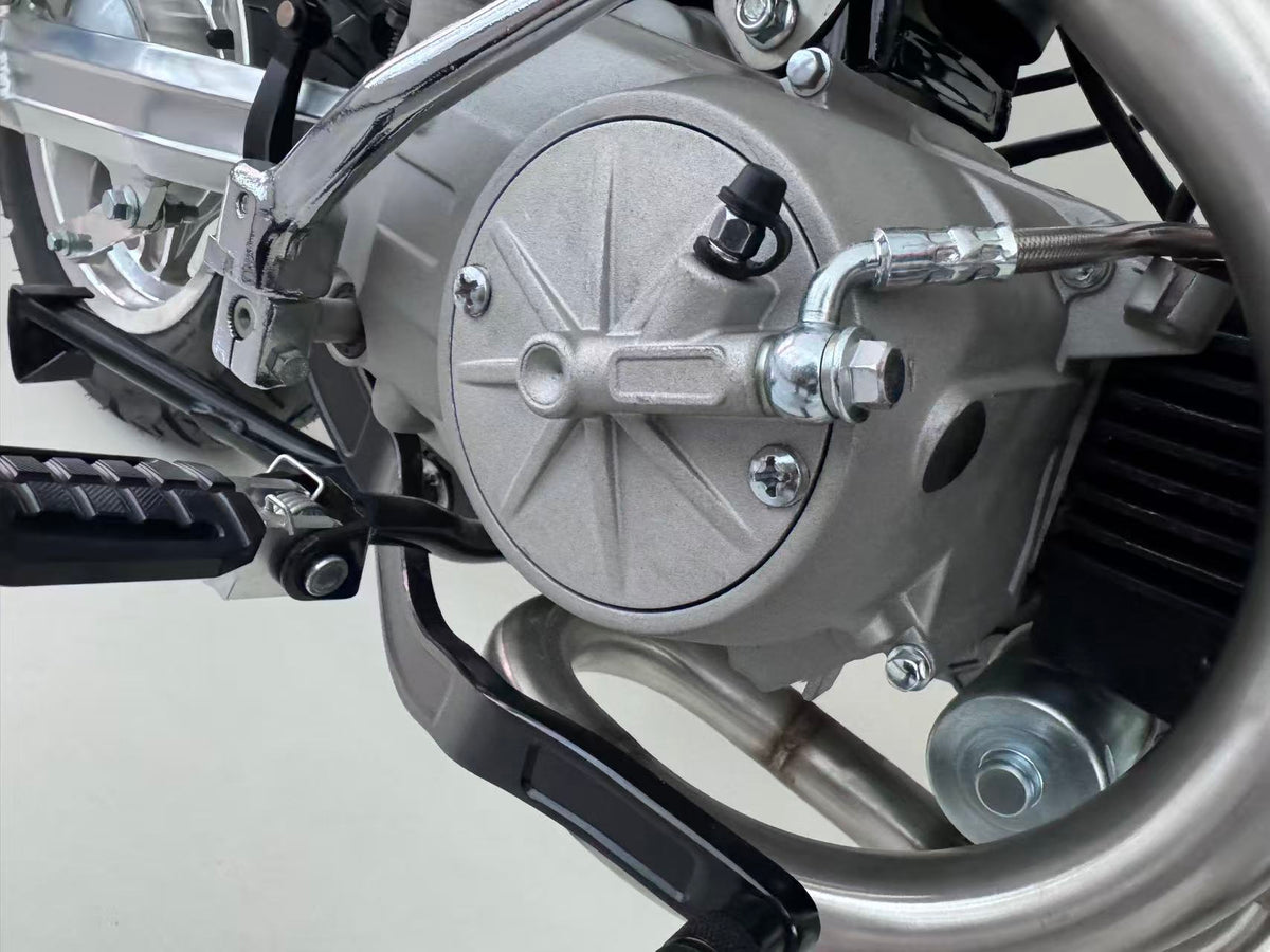 SYX MOTO Hydraulic Clutch Kit with Engine Cover Slave Cylinder for 90cc-125cc Dirt Bikes