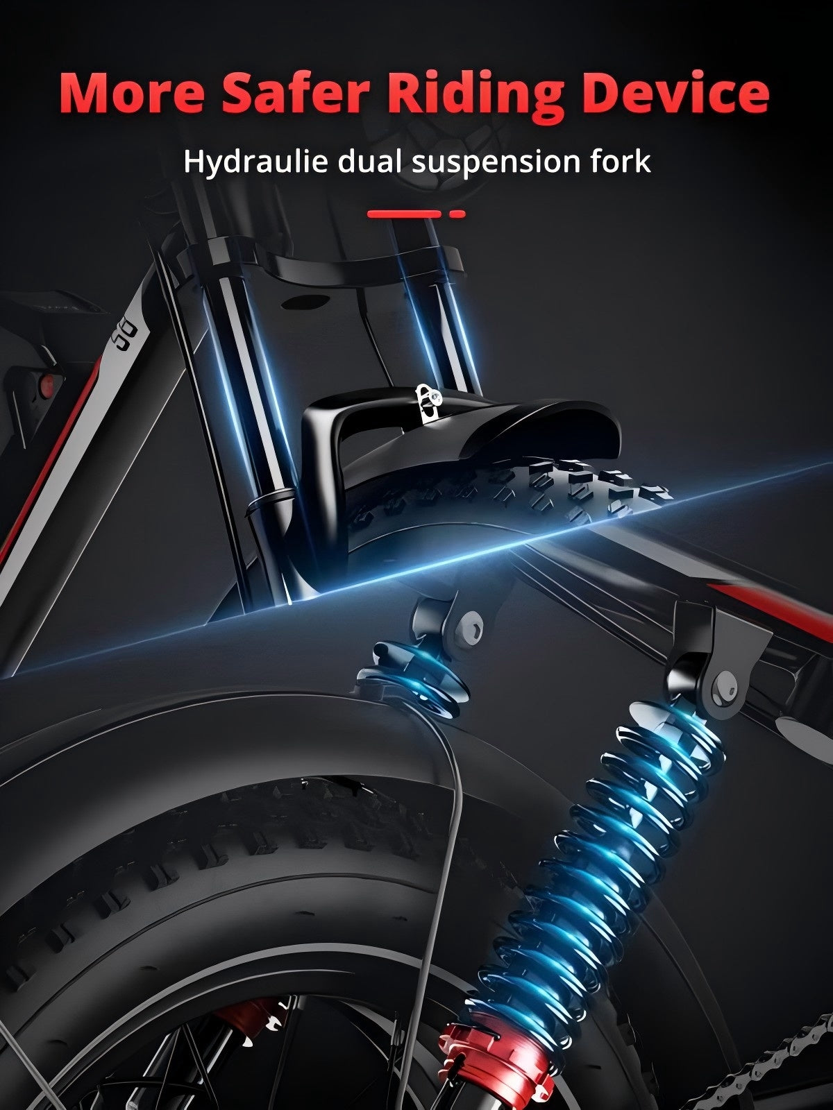 2000W Dual Motor Electric Bike - 32 MPH, 70-Mile Range, All-Terrain eBike