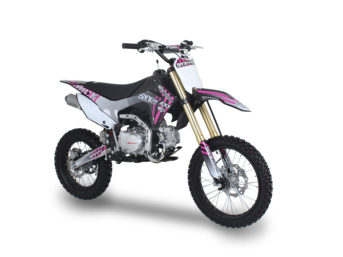 SYX MOTO Whip 125cc 4-Stroke Gas Powered Kick Start Dirt Bike off Road