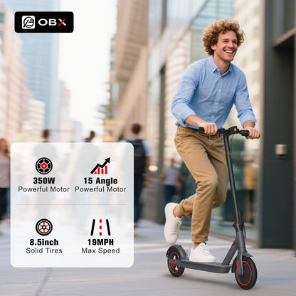 Patinete eléctrico de 350 W, compacto y con conectividad a la app