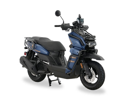 ICEBEAR T26 200cc EFI Scooter – LED Lights, Electric/Kick Start, 331 lbs Load, EPA/Carb Approved – Street Legal Moped - SYX MOTO