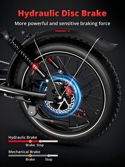 2000W Dual Motor Electric Bike - 32 MPH, 70-Mile Range, All-Terrain eBike