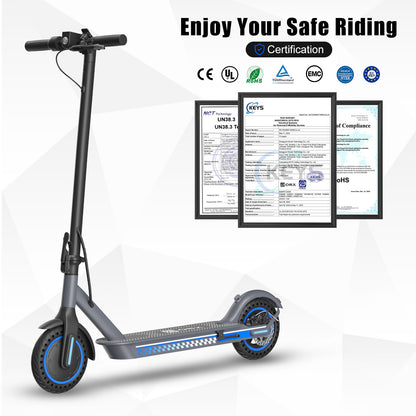 Patinete eléctrico ultraligero de 350 W para desplazamientos diarios con control inteligente por aplicación
