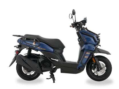 ICEBEAR T26 200cc EFI Scooter – LED Lights, Electric/Kick Start, 331 lbs Load, EPA/Carb Approved – Street Legal Moped - SYX MOTO