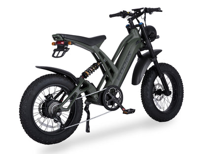 EODES VIKINGS 1000W Retro Style Powerful Ebike for Adults, up to 27MPH Max Range 55 Miles