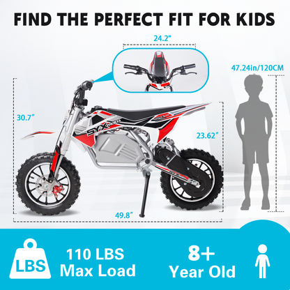 SYX MOTO KBE 500W Kids Electric Dirt Bike