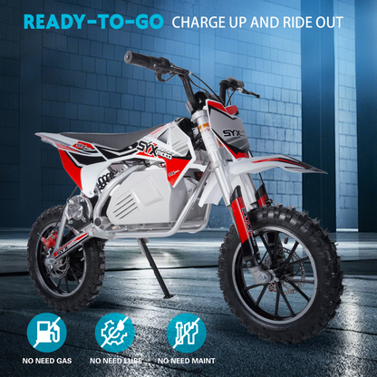 SYX MOTO KBE 500W 36V Electric Beginner Kids Mini Dirt Bike