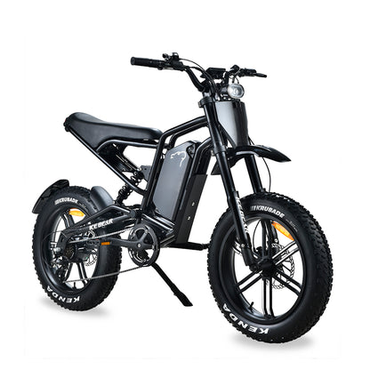 SYX MOTO 41 MPH 45 Miles Max Range Electric Bicycle, 60V20Ah Removable Lithium-ion Battery, Peak 1500W