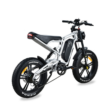 SYX MOTO Electric Bike for Adults, Peak 750W Motor Up to 29MPH 35 Miles Max Range
