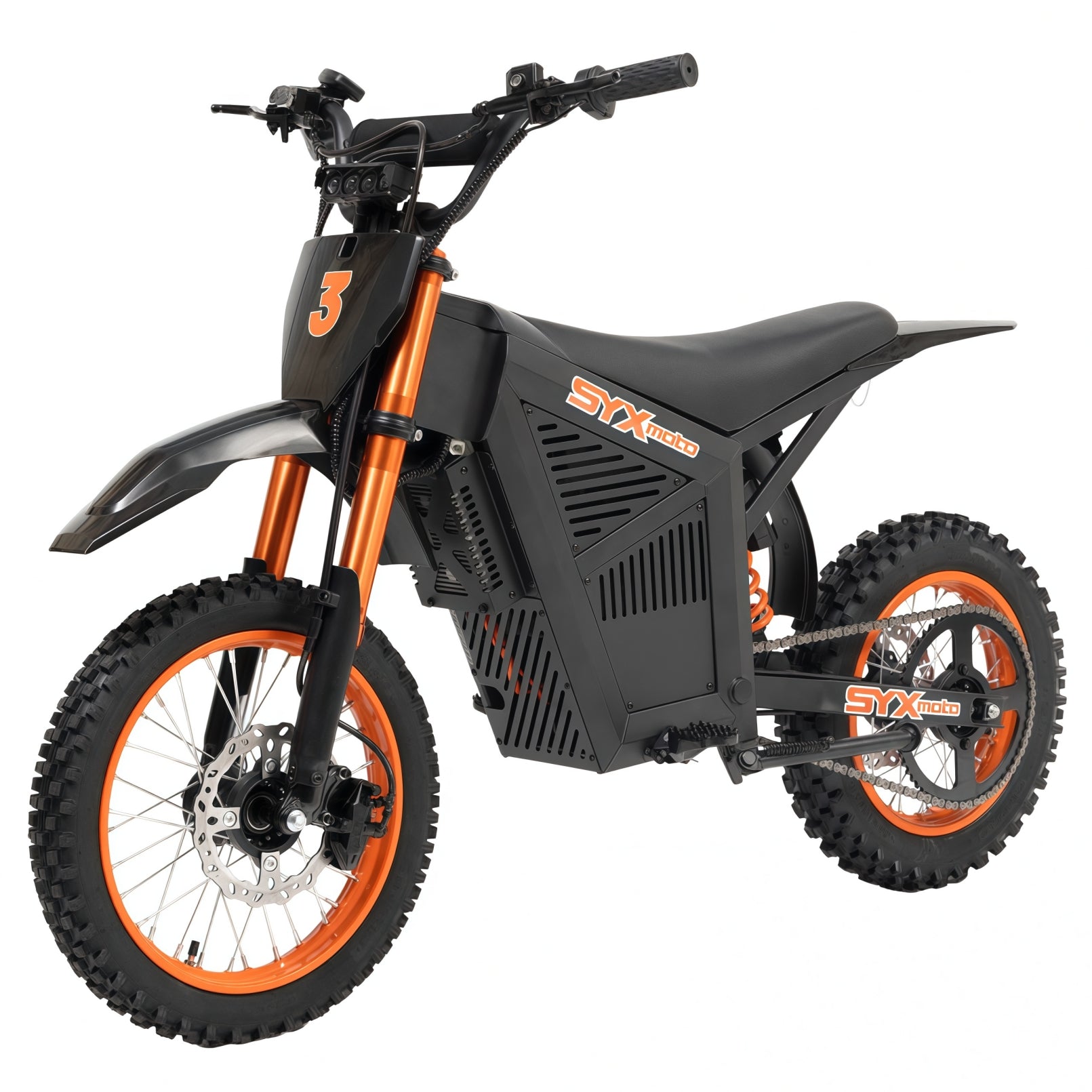 SYX MOTO ARC Electric Dirt Bike 3000W Peak 48V/21AH Off-Road E-Dirt Bike for Teens & Adults - SYX MOTO