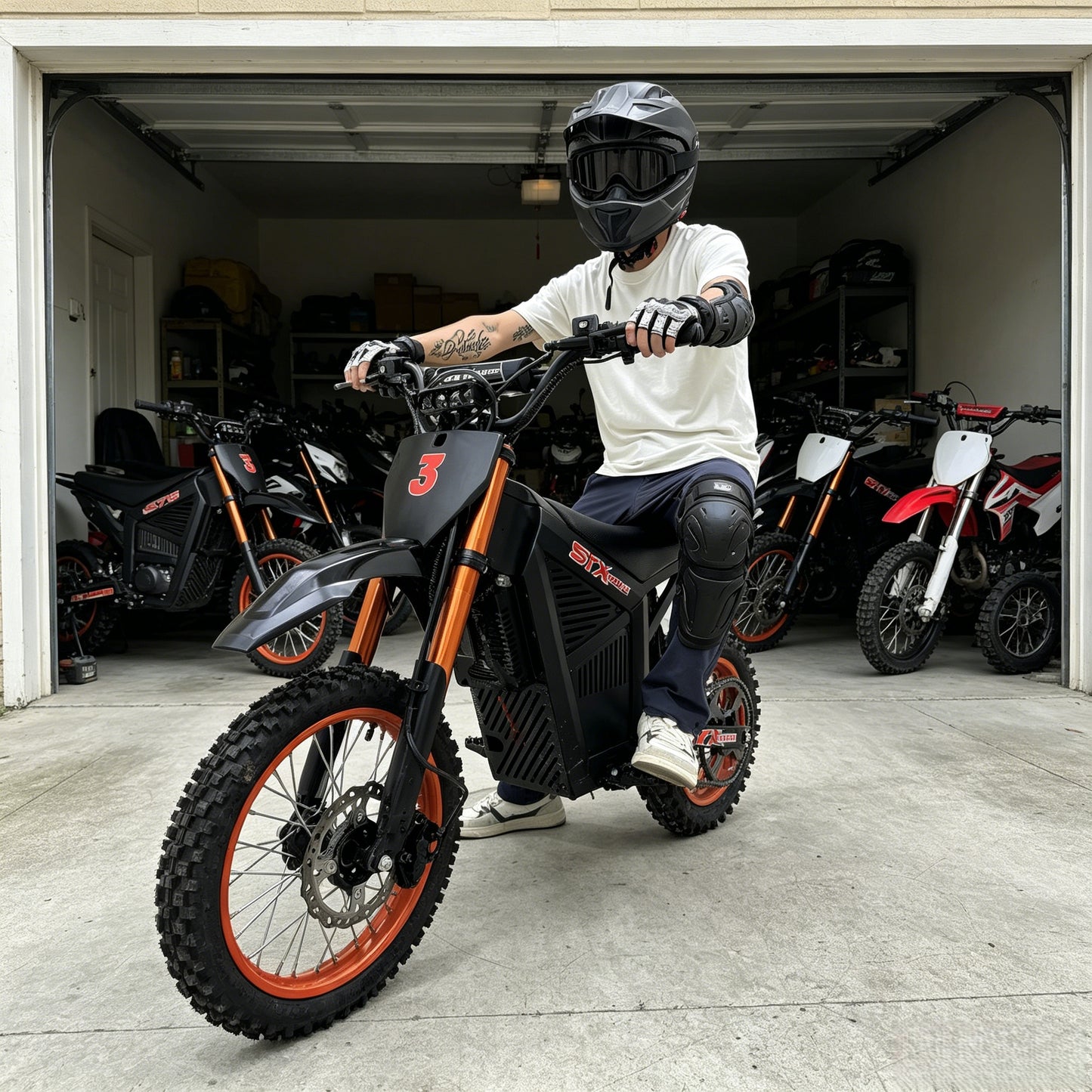 SYX MOTO ARC Off-Road Electric Ride-On – 48V/21AH Battery – 3000W Peak Outdoor Recreational Toy - SYX MOTO