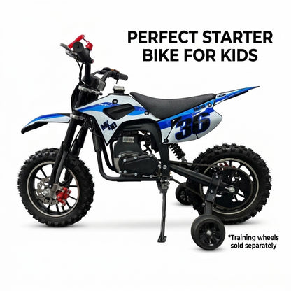 Minimoto todoterreno SYX MOTO MK 40cc de 4 tiempos con arranque manual