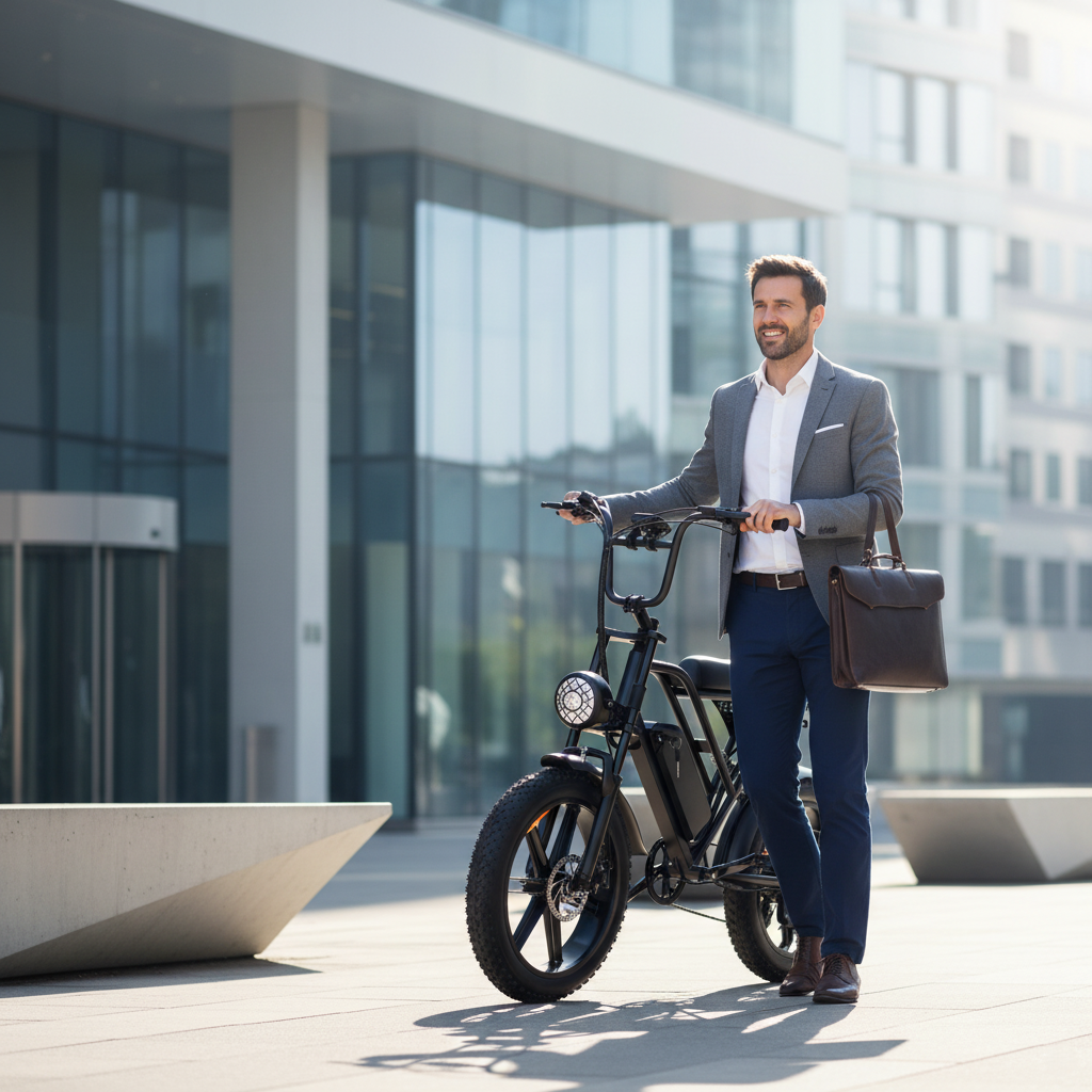 1000W Fat Tire Electric Bike - 30mph, 70-Mile Range, All-Terrain eBike for Adults