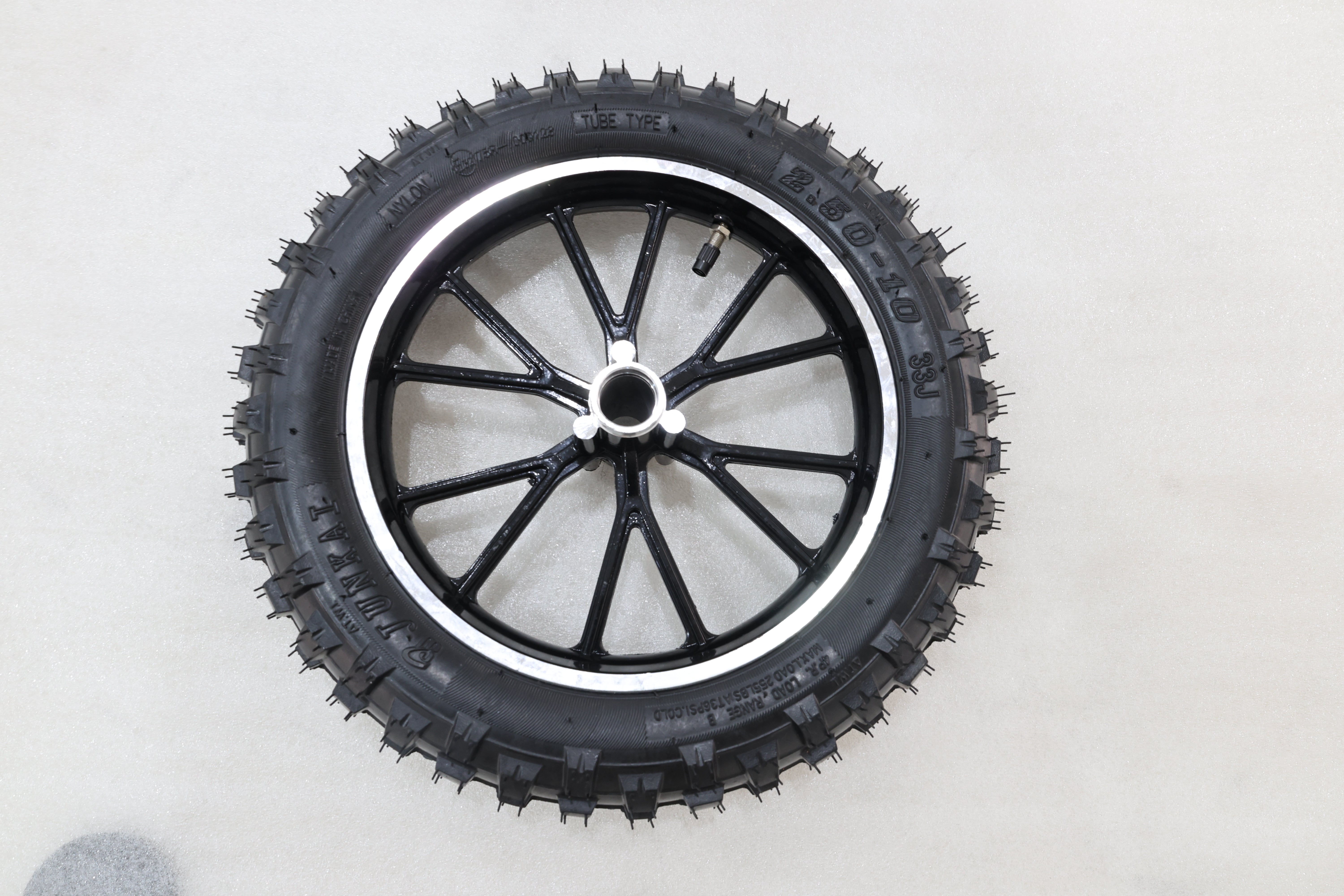 SYX MOTO Front Wheel Replacement Parts for VK 58cc Pro Mini Dirt Bike