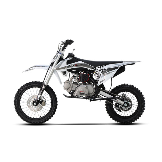 SYX MOTO K1 125cc Dirt Bike, 50 MPH, 123 Mile Range, 4-Speed Manual