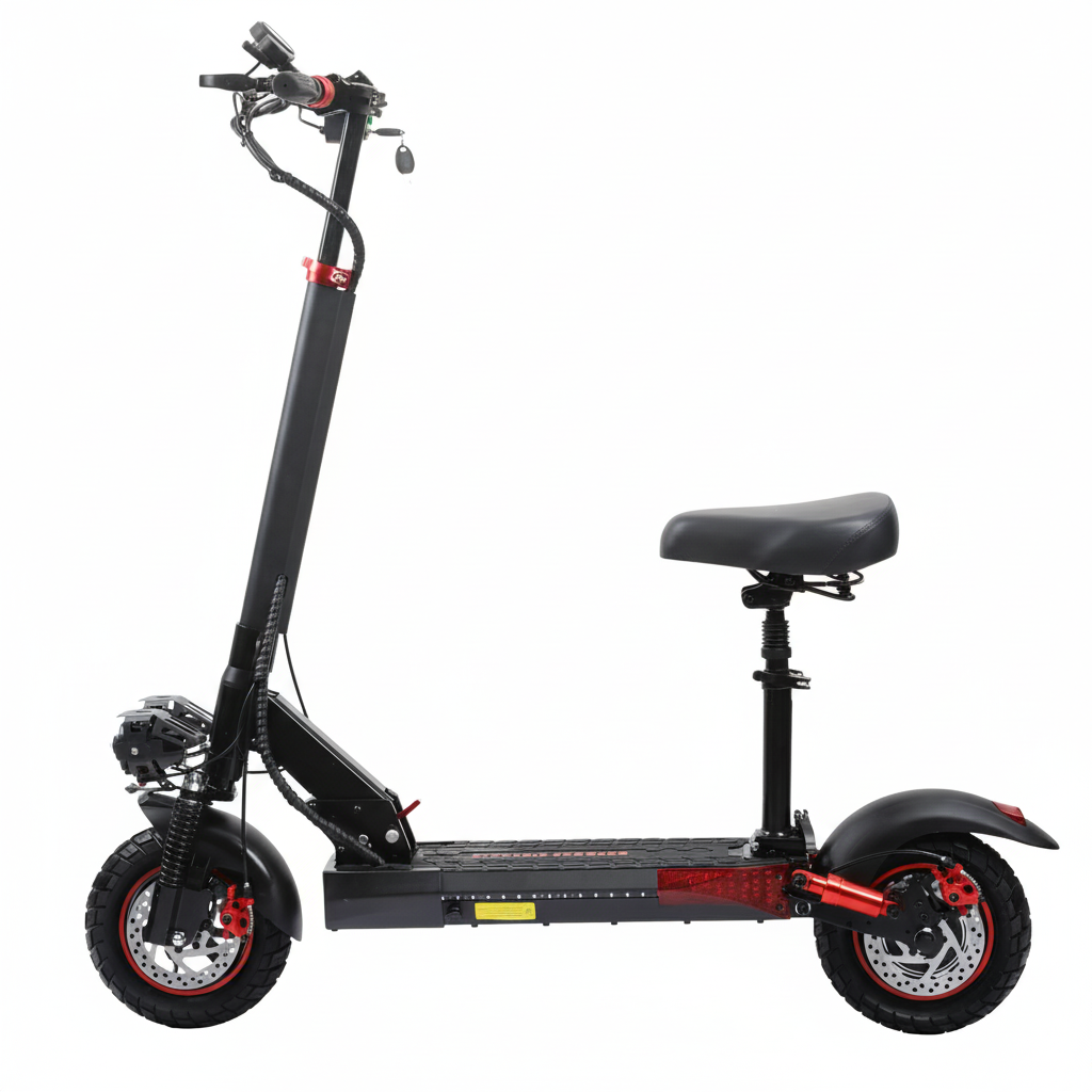 Patinete eléctrico todoterreno de 800 W para adultos: plegable y potente 
