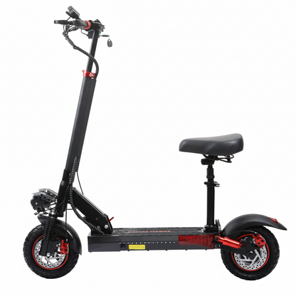 Patinete eléctrico todoterreno de 800 W para adultos: plegable y potente 