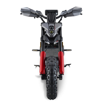SYX MOTO Electric Dirt Bike for Adults Teens, Peak 5000W Electric Motorcycle, Off-Road EBike with 72V/2808WH Removable Battery,Top Speed 56Mph, 6hours Charge Time, 12'/13'inch Tire(OFF ROAD))