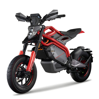 SYX MOTO Electric Dirt Bike for Adults Teens, Peak 5000W Electric Motorcycle, Off-Road EBike with 72V/2808WH Removable Battery,Top Speed 56Mph, 6hours Charge Time, 12'/13'inch Tire(OFF ROAD))