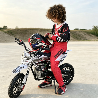 SYX MOTO Holeshot Z 50cc 4-Stroke Kids Dirt Bike