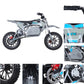 SYX MOTO KBE 500W 36V Electric Beginner Kids Mini Dirt Bike