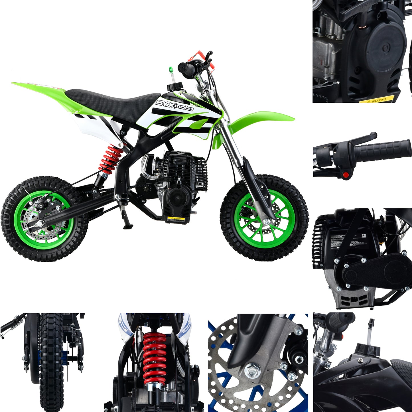 Dérive chaine dirt bike / pit bike / mini moto / moto modèle 2 - PitRacing