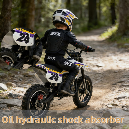 SYX MOTO MK 40cc 4 Stroke Pull Start Mini Dirt Bike Off Road - SYX MOTO