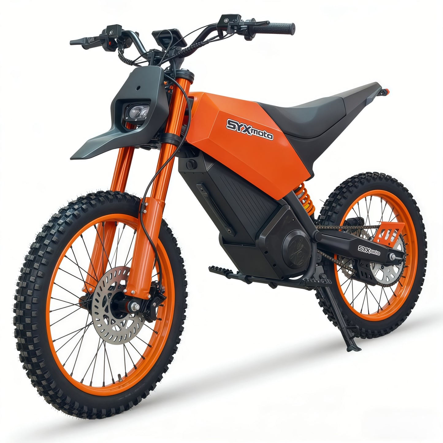 SYX MOTO Sprk Electric Dirt Bike 4000W Peak 60V/27AH Off-Road E-Dirt Bike for Teens & Adults - SYX MOTO