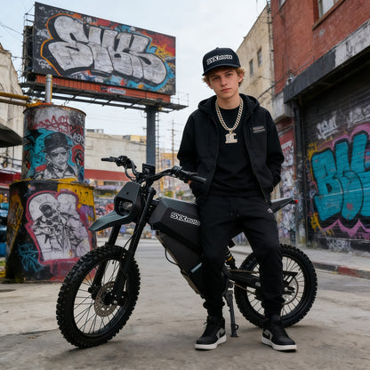 SYX MOTO Sprk Electric Dirt Bike 4000W Peak 60V/27AH Off-Road E-Dirt Bike for Teens & Adults - SYX MOTO