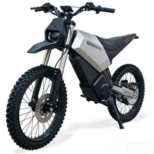 SYX MOTO Sprk Electric Dirt Bike 4000W Peak 60V/27AH Off-Road E-Dirt Bike for Teens & Adults - SYX MOTO