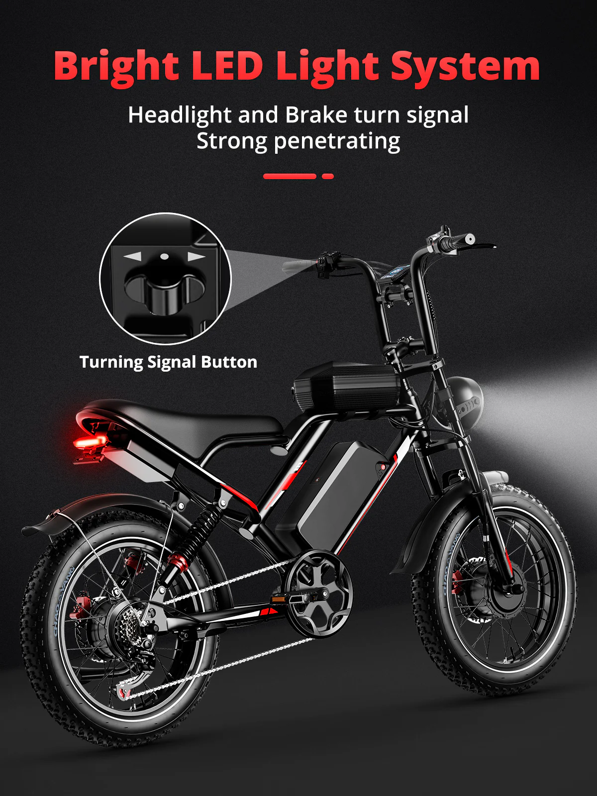 2000W Dual Motor Electric Bike - 32 MPH, 70-Mile Range, All-Terrain eBike