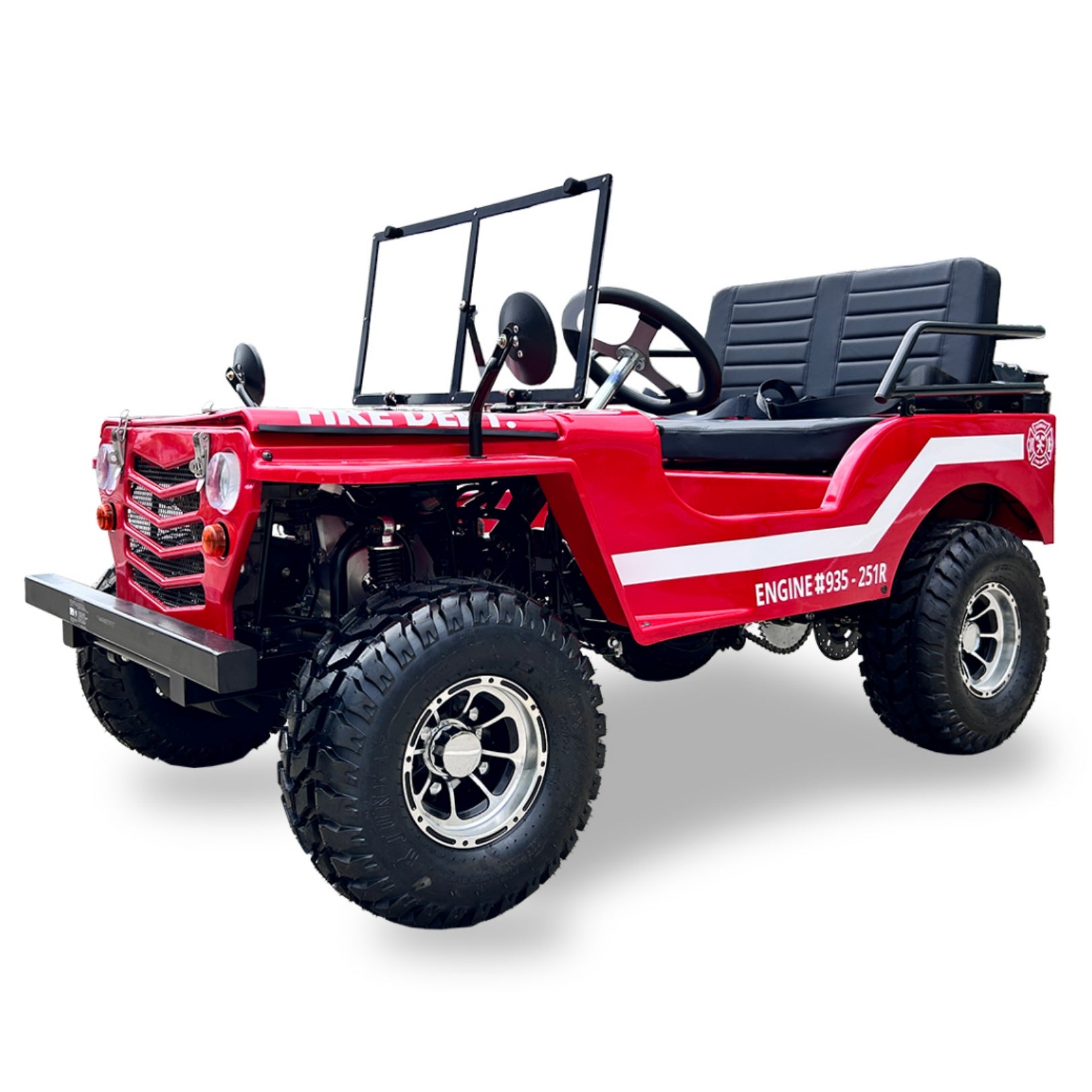 SYX MOTO 125cc 4-Stroke Go Kart - 3-Speed + Reverse, Electric/Kick Start, 35 MPH Top Speed - SYX MOTO