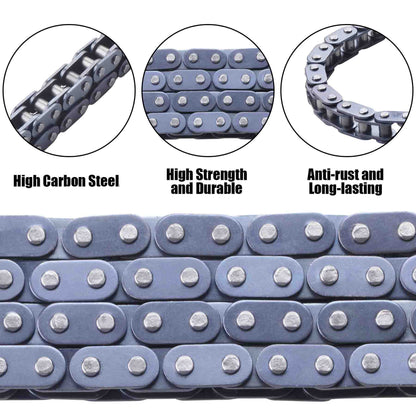 SYX MOTO Chain for MT-2 40cc Dirt Bike, T8F 134 Links