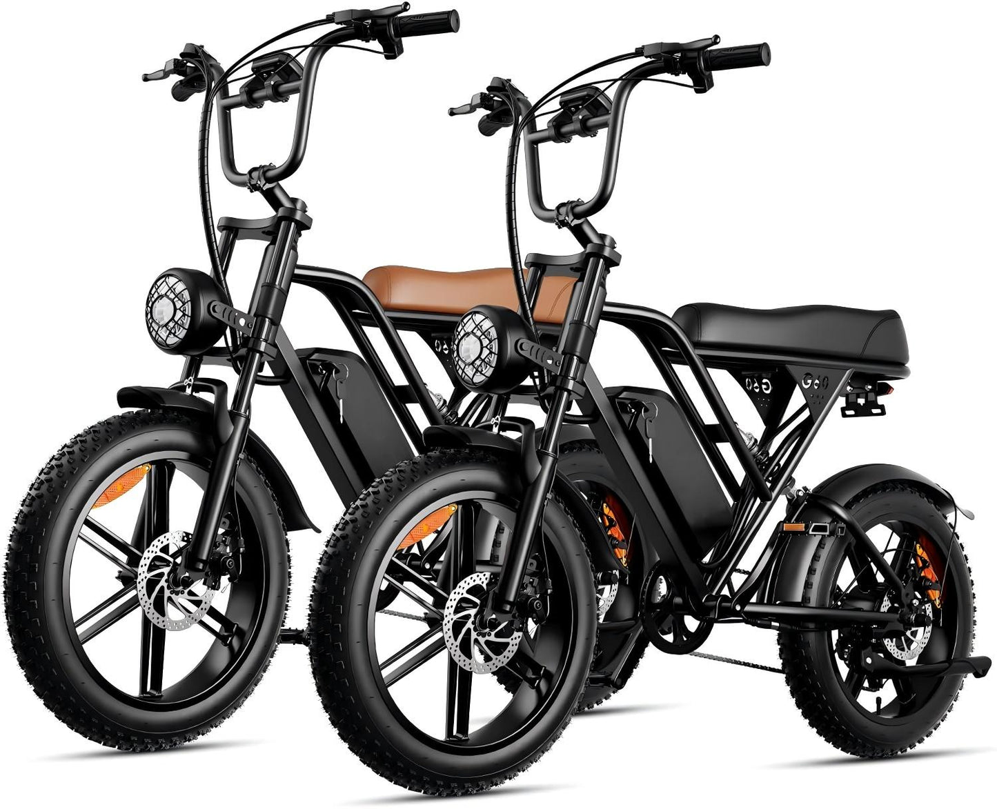 1000W Fat Tire Electric Bike - 30mph, 70-Mile Range, All-Terrain eBike for Adults