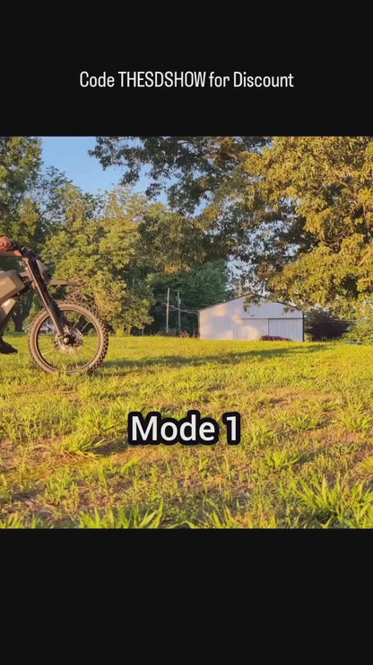 SYX MOTO Sprk 5500W Peak 60V/27AH Off-Road Electric Ride-On for Teens & Adults