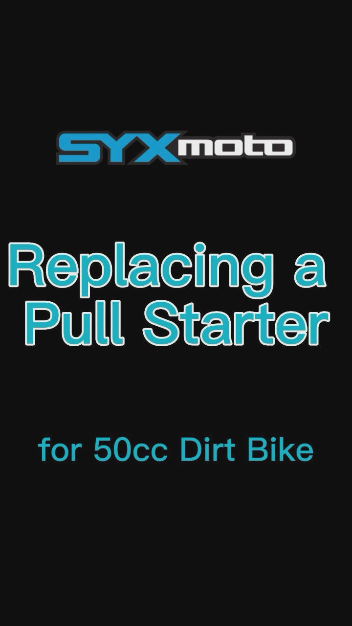 SYX MOTO Holeshot Small Pull Starter Replacement Parts for 50cc Mini D