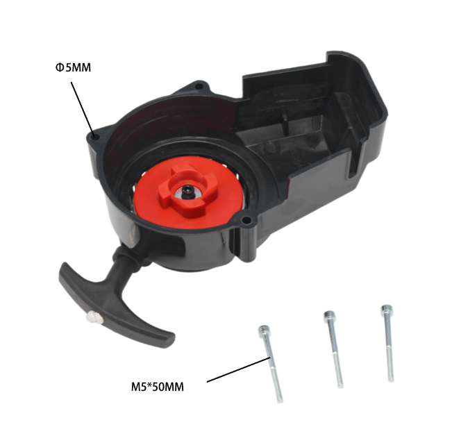 SYX MOTO Pull Starter Recoil Assembly for 2-Stroke 50cc Dirt Bikes