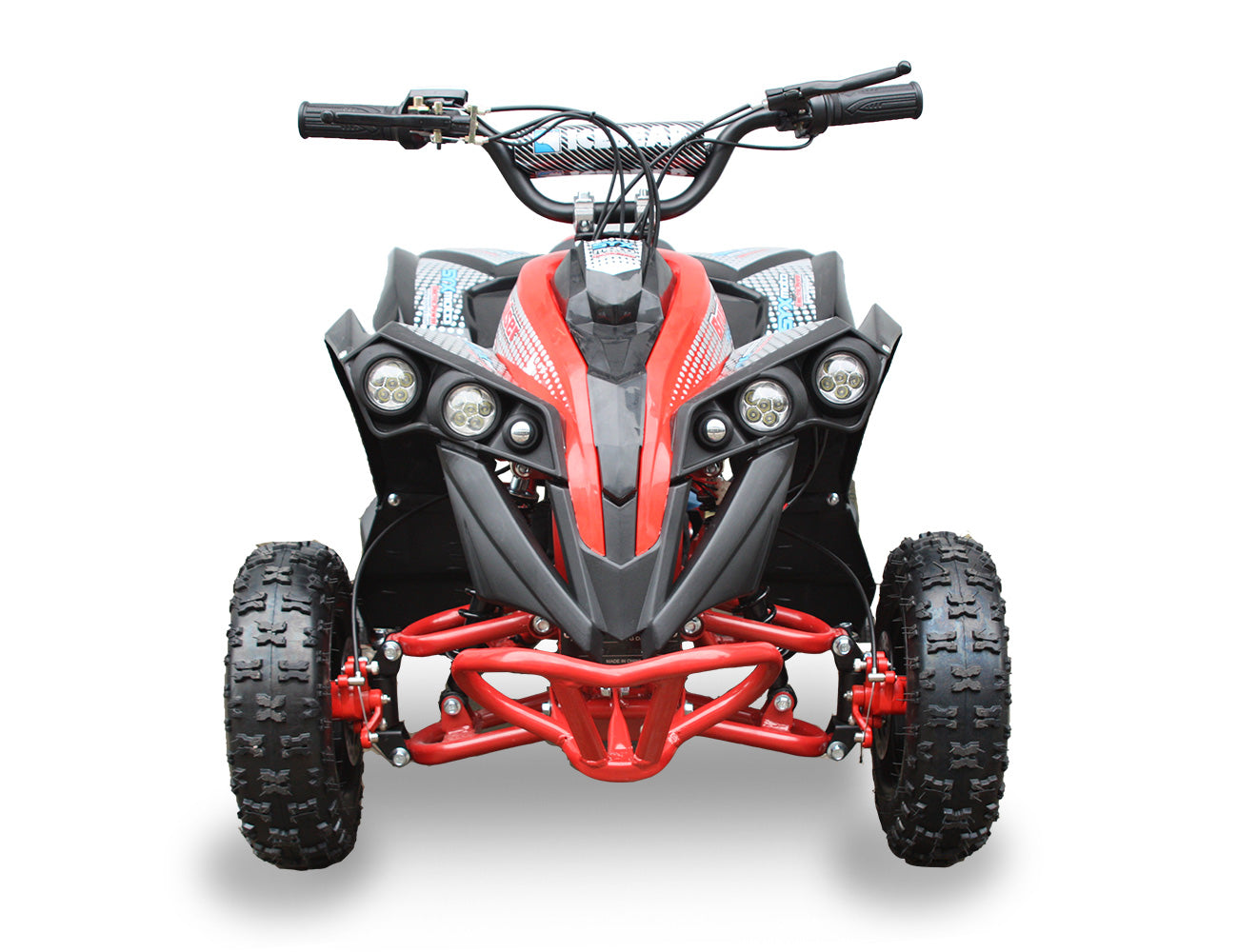 SYX MOTO Bruiser Kids Mini Electric ATV, Red