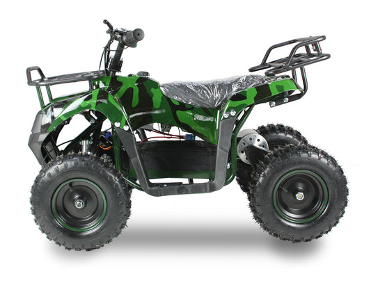 SYX MOTO Tank Mini Electirc ATV, Camo Green - SYX MOTO