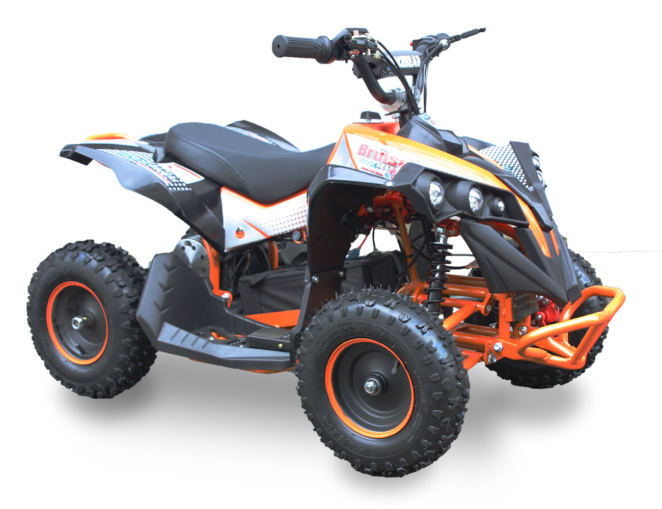SYX MOTO Bruiser Kids Mini Electric ATV, Orange - SYX MOTO