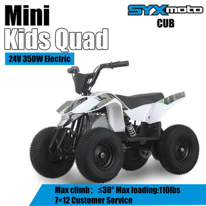 SYX MOTO CUB Electric Mini Dirt QUAD - SYX MOTO