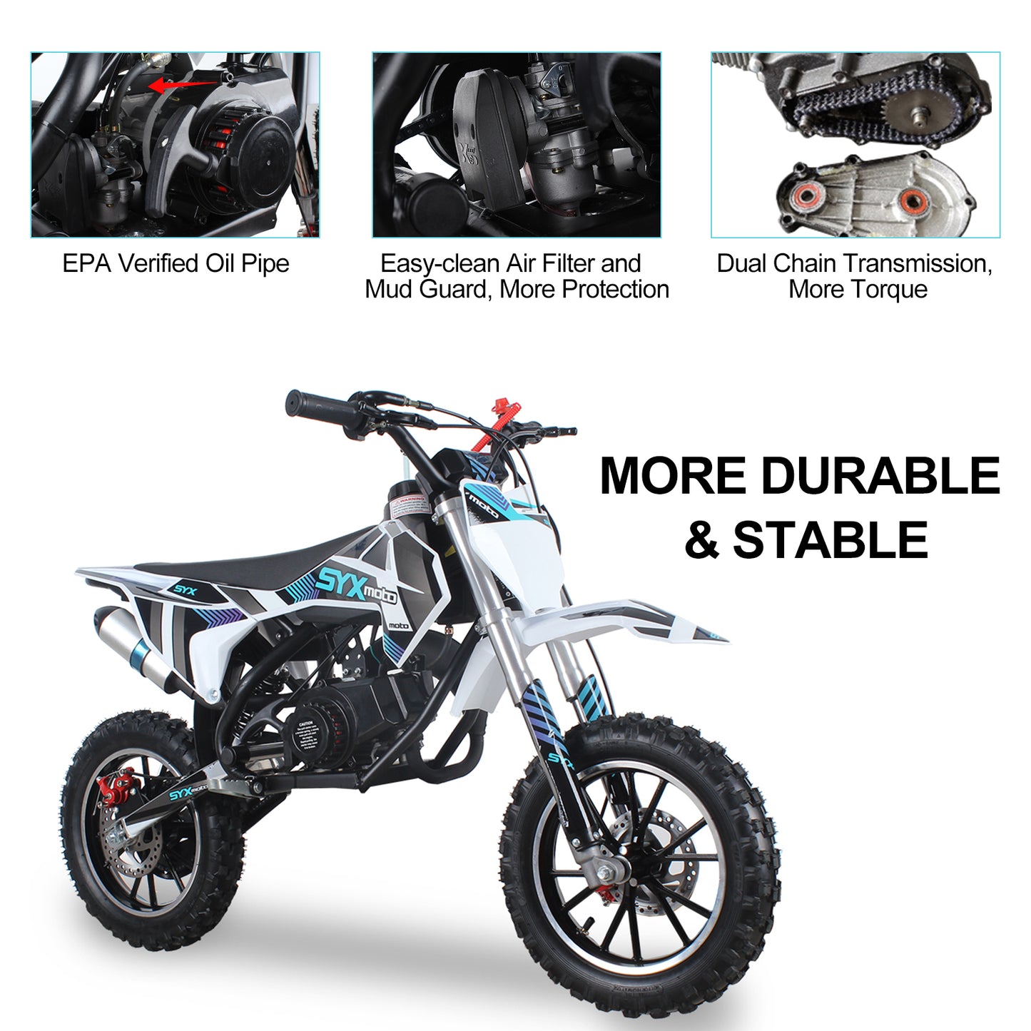 SYX MOTO BLITZ 50cc Mini Dirt Bike - SYX MOTO