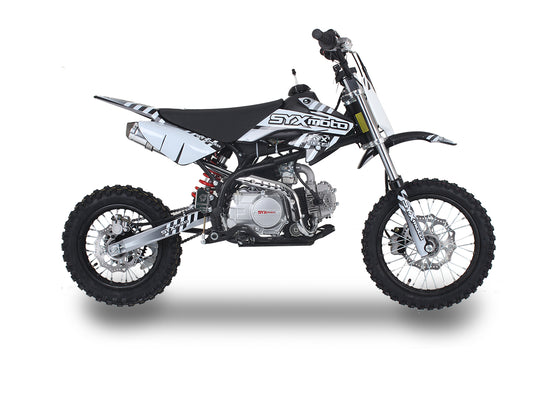 Roost Gas Powered 125cc 4-Stroke Electric Start Dirt Bike, Fully Automatic Transmission