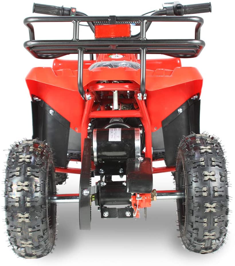 SYX MOTO Tank Mini Electric ATV, Red - SYX MOTO
