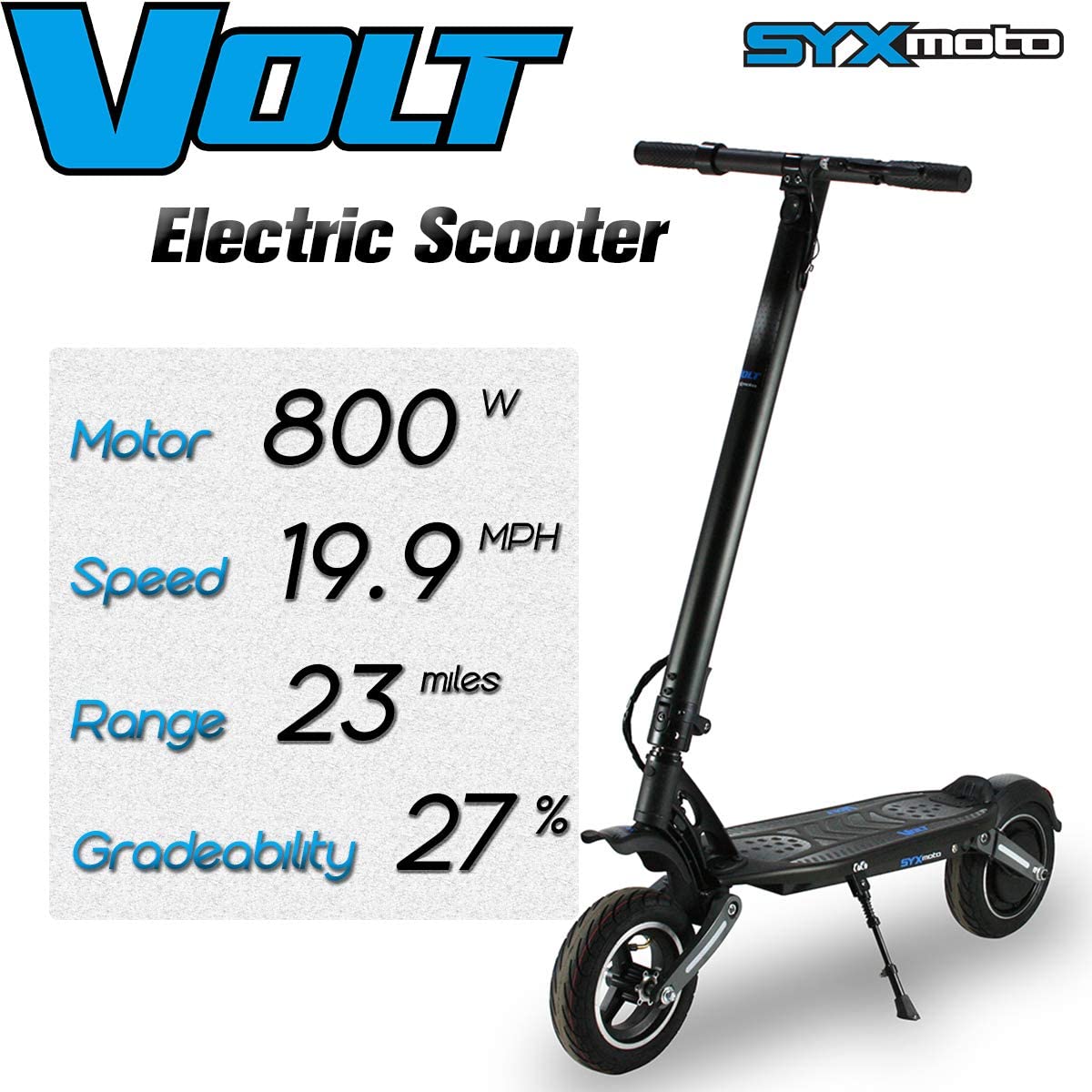 SYX MOTO Volt Foldable Electric Kick Scooter - SYX MOTO
