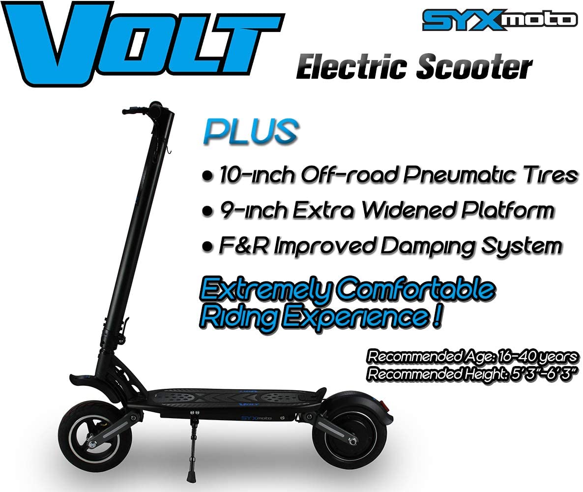 SYX MOTO Volt Foldable Electric Kick Scooter - SYX MOTO