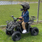 SYX MOTO Tank Mini Electric ATV, Black - SYX MOTO