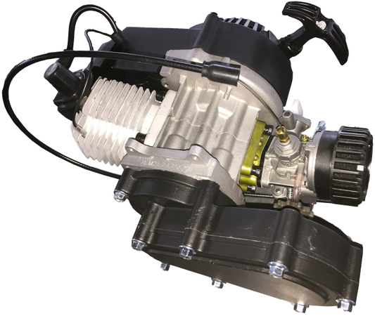 SYX MOTO 49cc Engine 2-Stroke Pull Start for Holeshot, Holeshot-X, Yetti Mini Dirt Bike - SYX MOTO